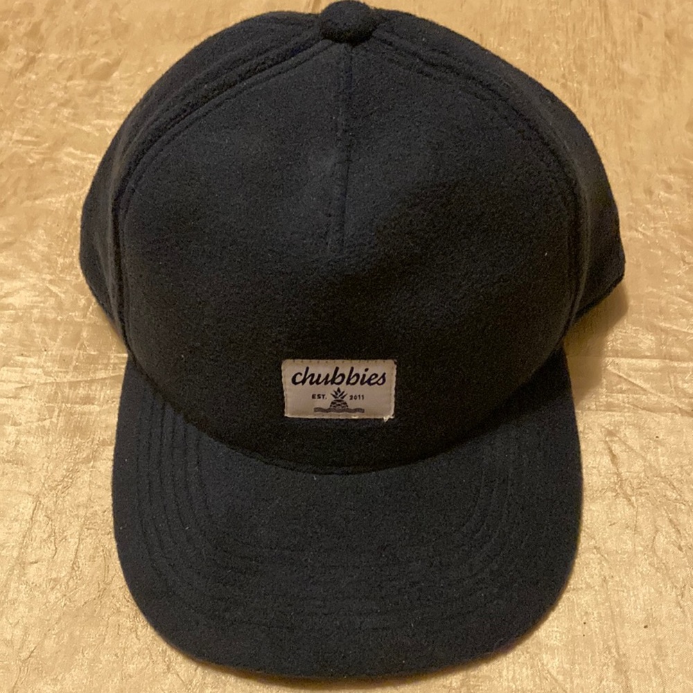 Chubbies Navy Blue Polyester Snapback - image 1